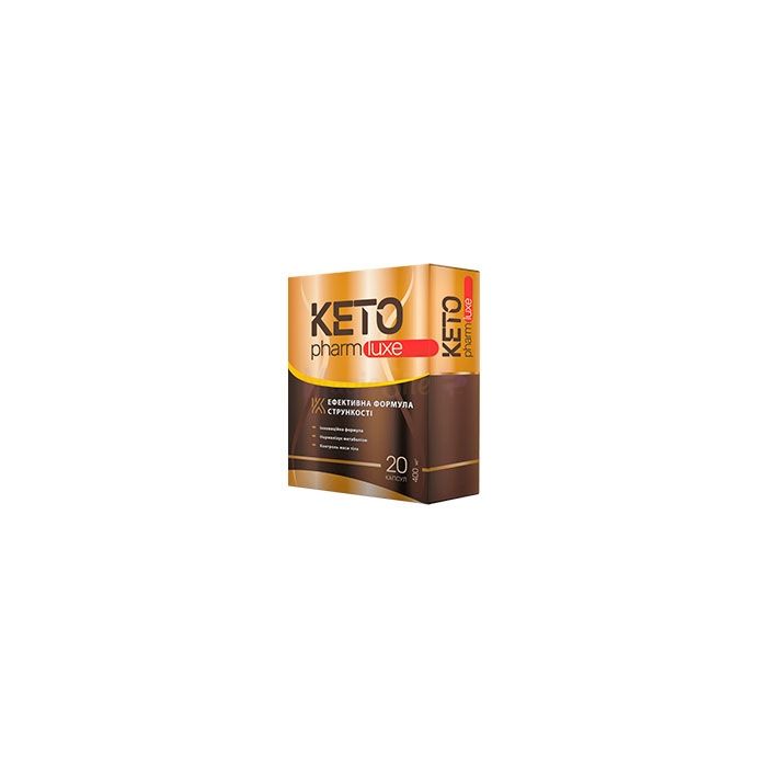 Keto Pharm Luxe ✙ капсулы для снижения веса