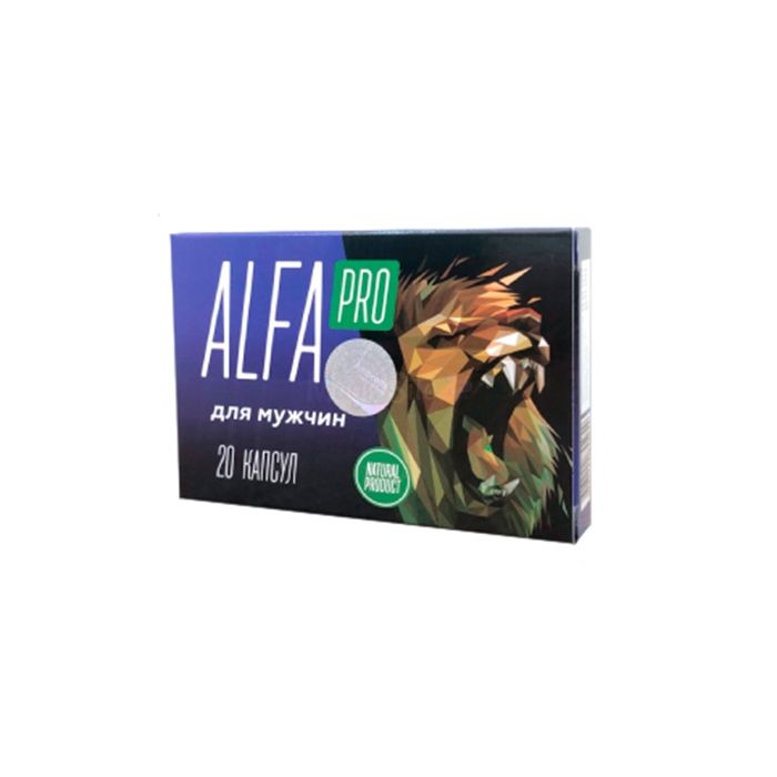 Alfapro ✙ capsules for potency